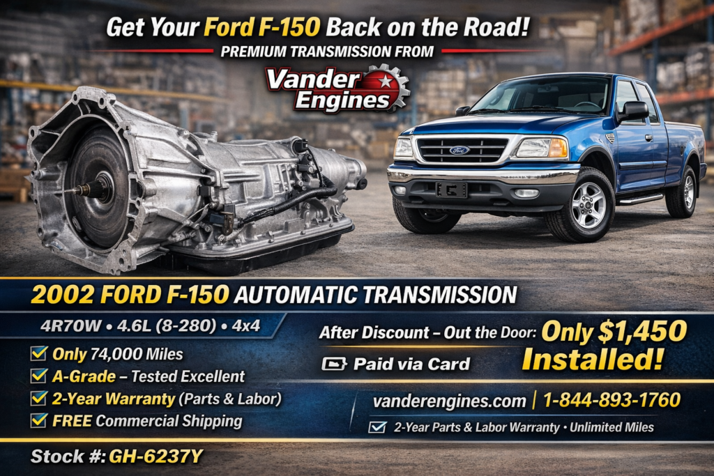 2002 Ford F-150 automatic transmission
