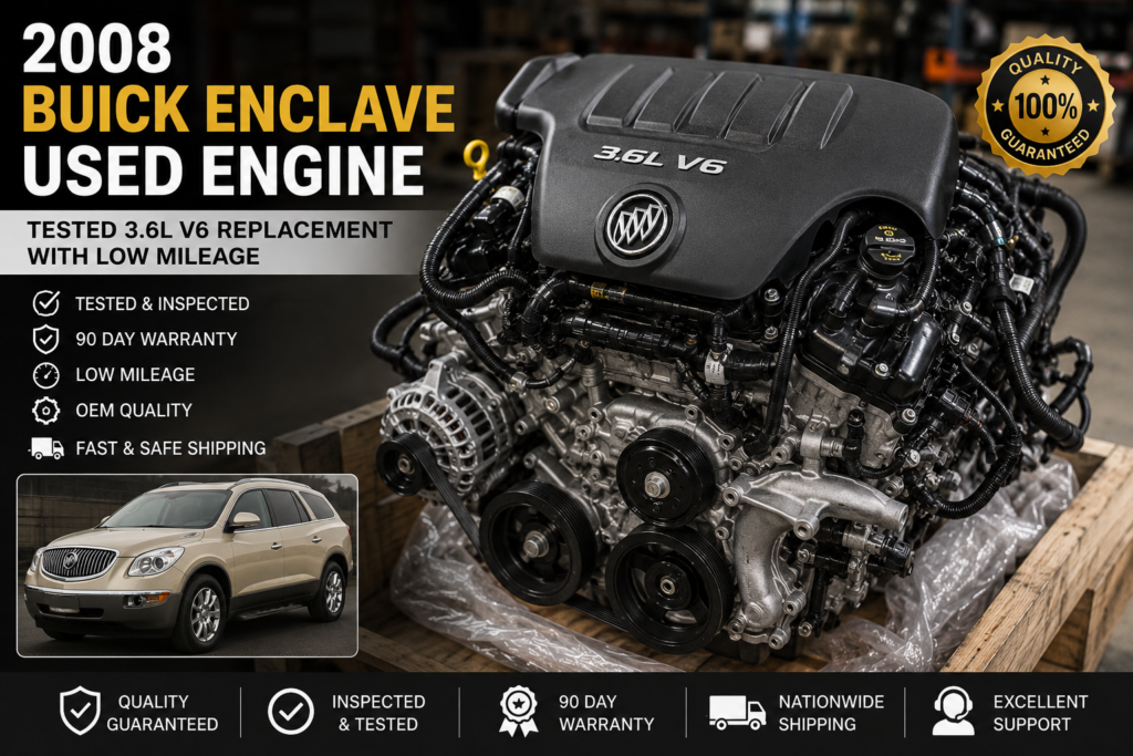 2008 Buick Enclave Engine