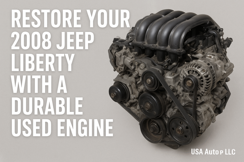 2008 Jeep Liberty used engine