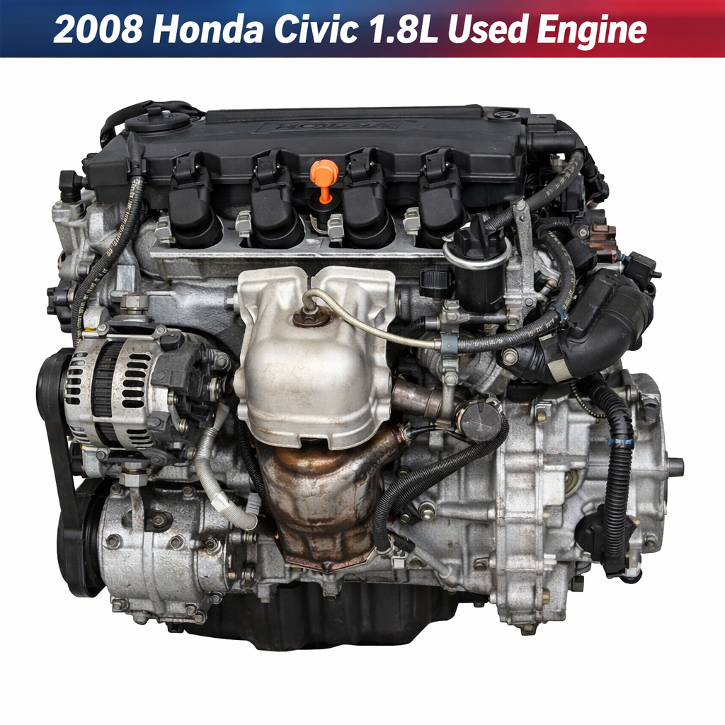 OEM 2008 Honda Civic 1.8L Used Engine